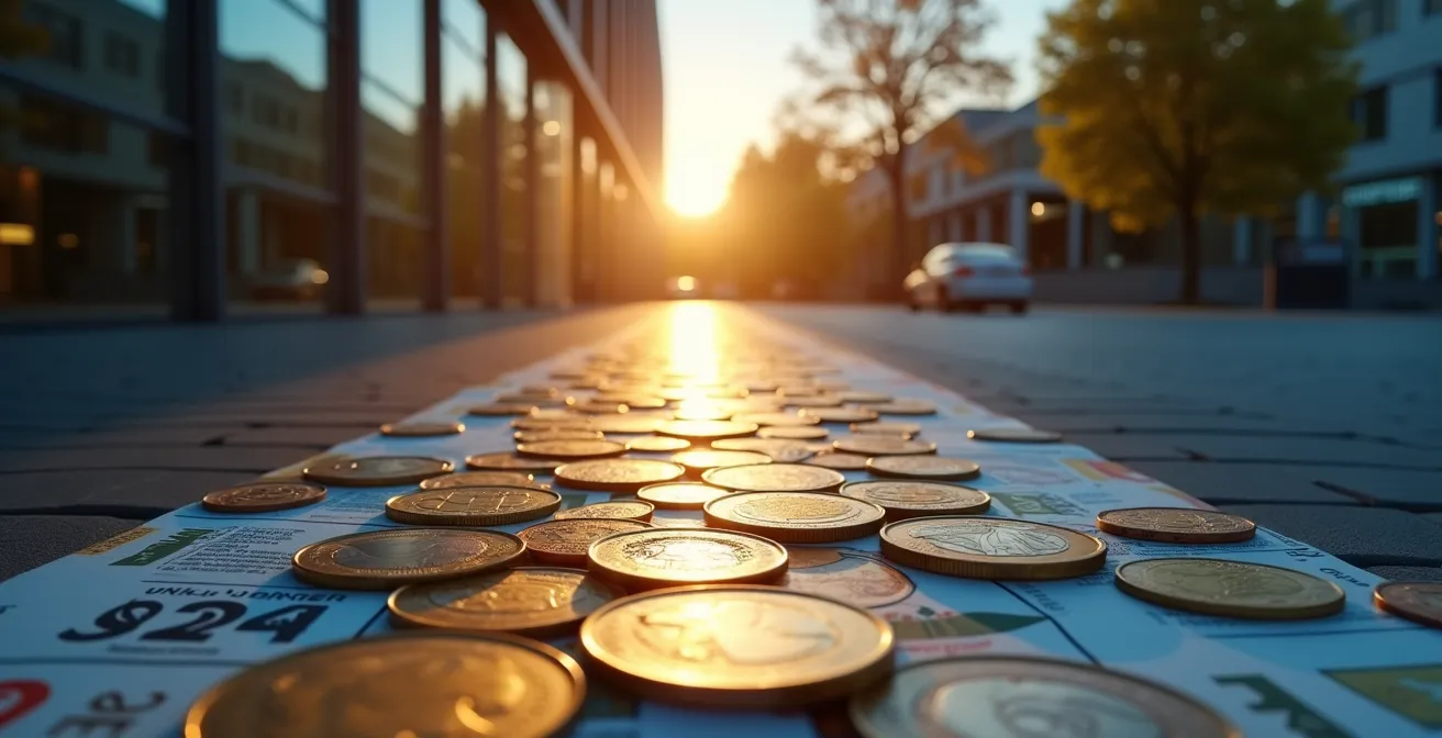 Visualisierung der deutschen Förderlandschaft mit verschiedenen Finanzierungswegen für Gründer