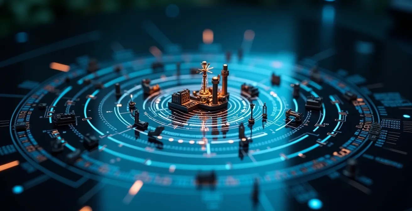 Visualisierung eines digitalen Markt-Radars zur Identifikation von Digitalisierungslücken im deutschen Mittelstand