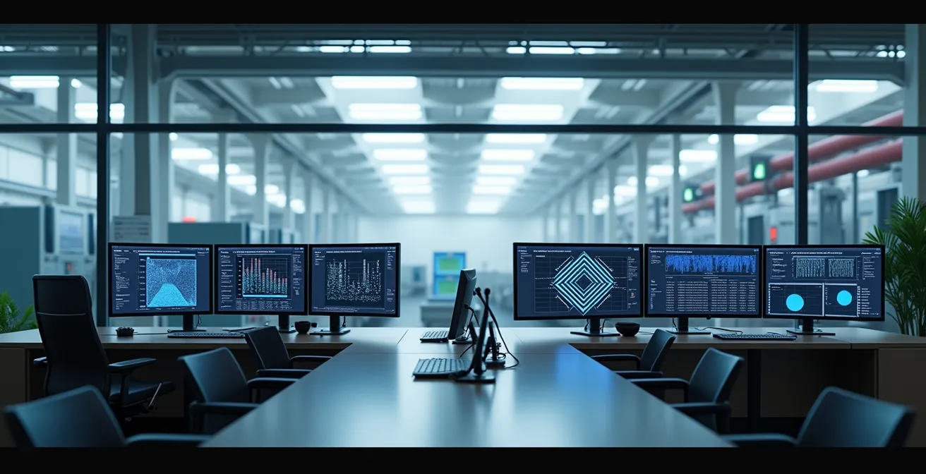 Visualisierung eines Technologie-Radars für Frühwarnsignale der Disruption