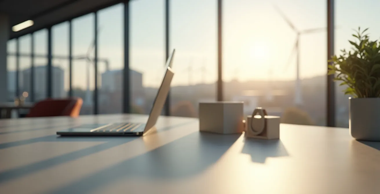 Visuelle Darstellung eines Trend-Radars mit verschiedenen Signalen, die auf ein Zentrum zulaufen