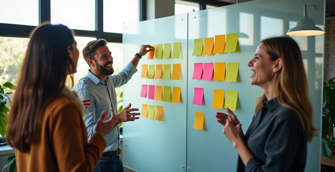 Visualisierung einer Hypothesen-getriebenen Unternehmenskultur