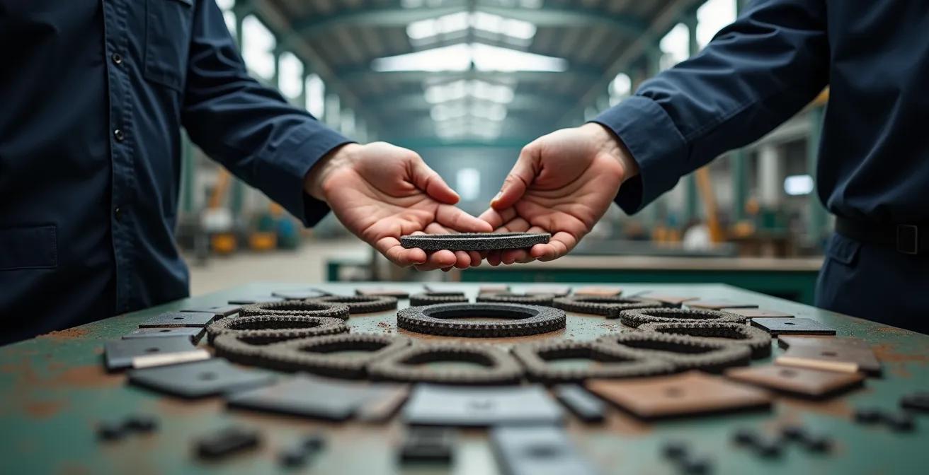 Visualisierung eines zirkulären Materialflusssystems in einem deutschen Industriegebiet