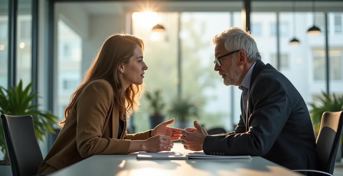 Reverse Mentoring zwischen jungem und erfahrenem Mitarbeiter