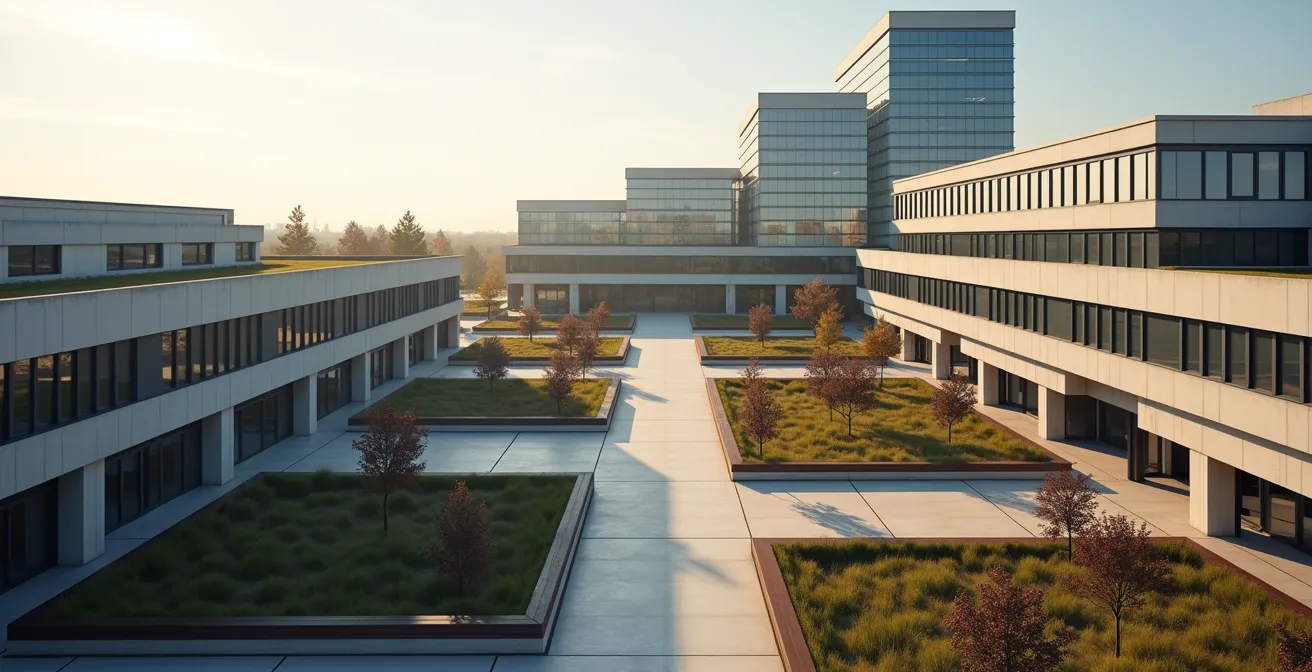 Visualisierung eines strategischen Skalierungs-Frameworks mit Wachstumsphasen